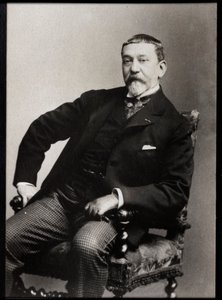 フェルディナンドロイベット（1840〜1920）、フランスの画家、エッチャーの肖像。 作： French Photographer
